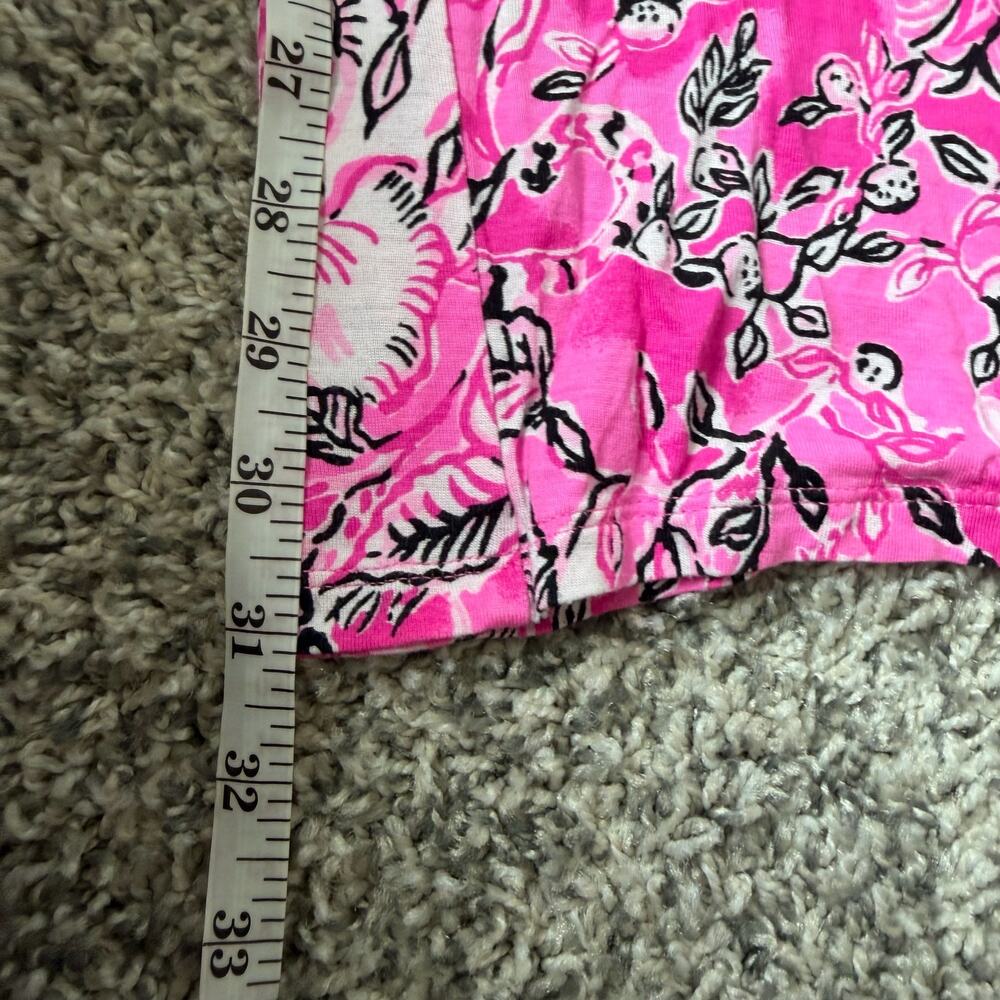 Lilly Pulitzer Pink Breast Cancer Ribbon Pajama Pant - Picture 4 of 4